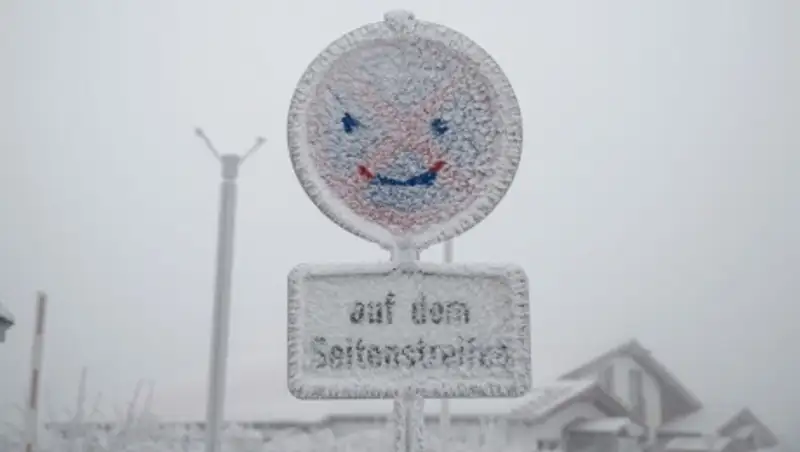 Лёд сковал Европу этой зимой