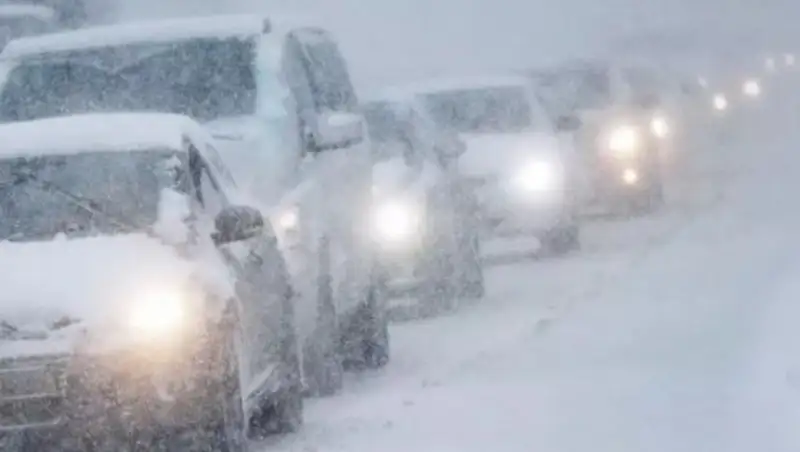 В нескольких областях РК закрыты дороги