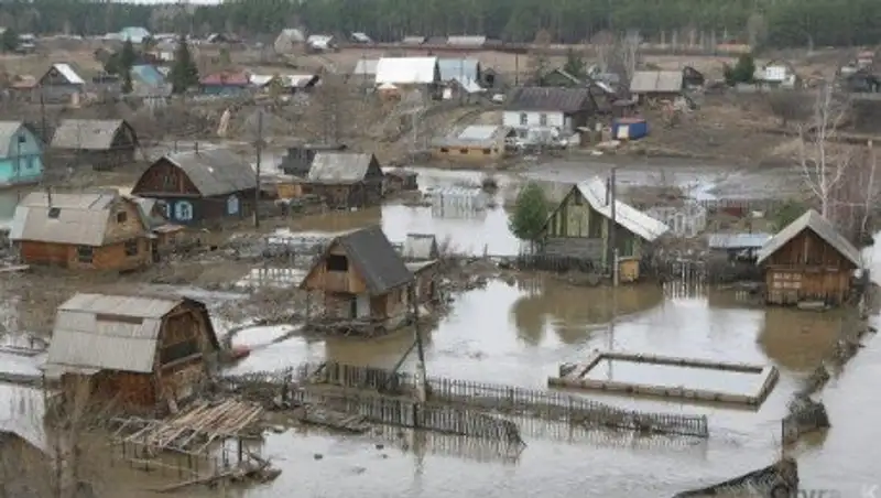 В ЮКО аулы уходят под воду