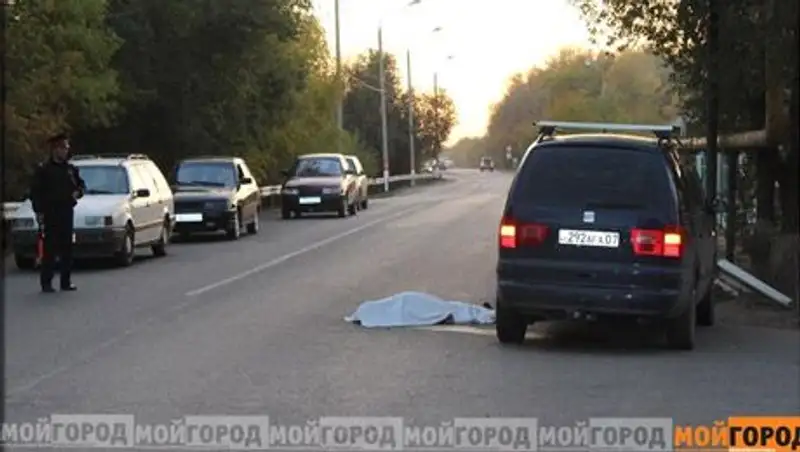 В Уральске водитель насмерть сбил пешехода