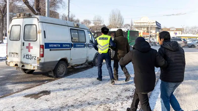 Как спасают алматинских бездомных в морозы, фото - Новости Zakon.kz от 13.01.2023 14:31
