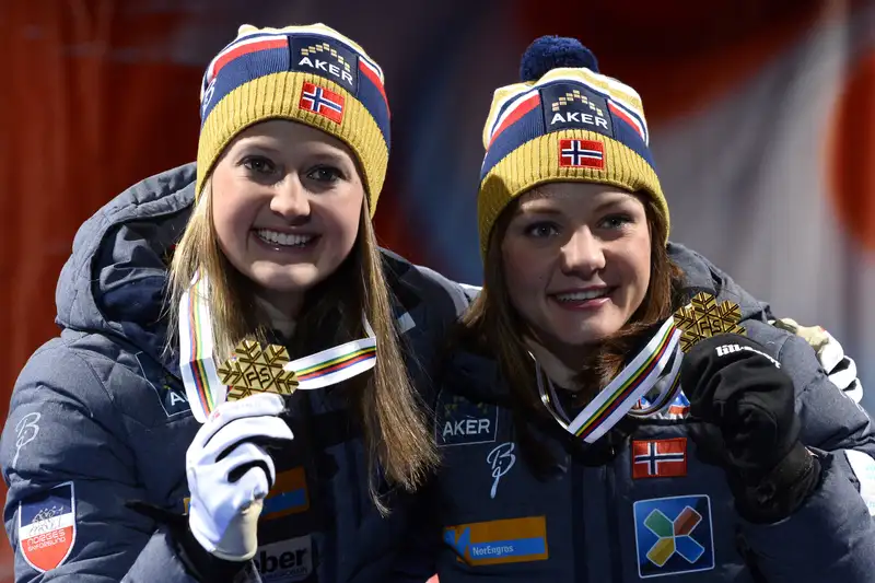 Ингвильд Эстберг и Майкен Касперсен Фалла, фото - Новости Zakon.kz от 02.03.2015 17:20