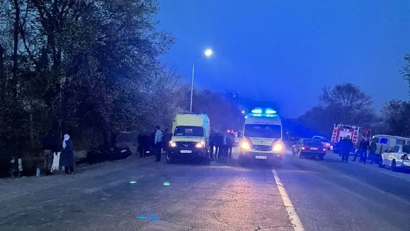 В Алматинской области в ДТП погибли 6 человек