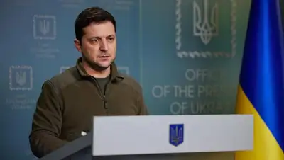 президент Украины, фото - Новости Zakon.kz от 26.02.2022 07:41
