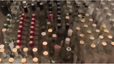 выявили контрафактный алкоголь в Алматы, фото - Новости Zakon.kz от 25.04.2022 10:43