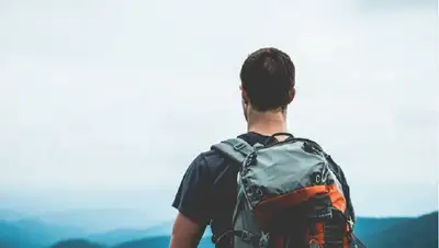 турист, потерялся в горах , фото - Новости Zakon.kz от 05.05.2022 11:37