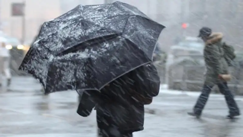 В четырех областях объявлено штормовое предупреждение