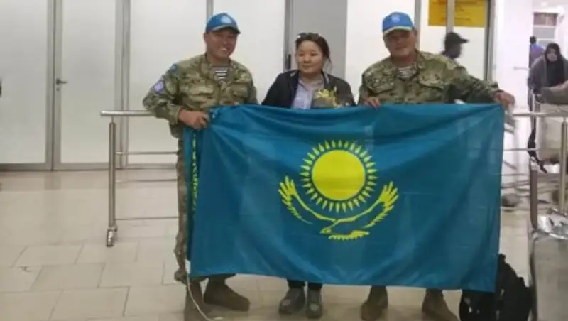 Военнослужащая из Казахстана прибыла в Сахару для выполнения миротворческой миссии