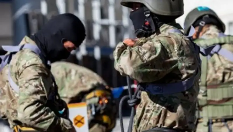 В Кокшетау проходят антитеррористические учения 