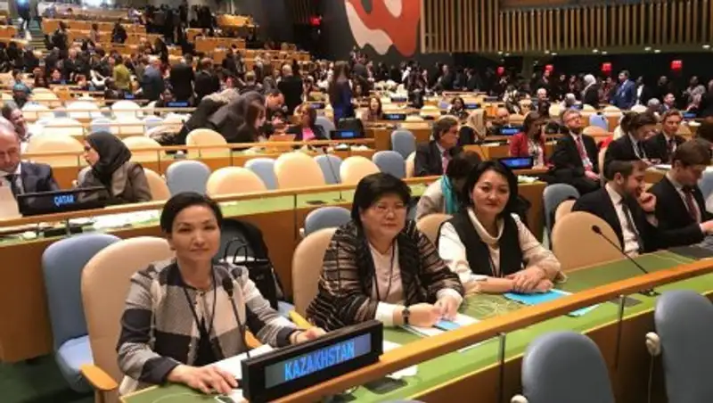 Делегация РК принимает участие в 62-й сессии Комиссии ООН по положению женщин
