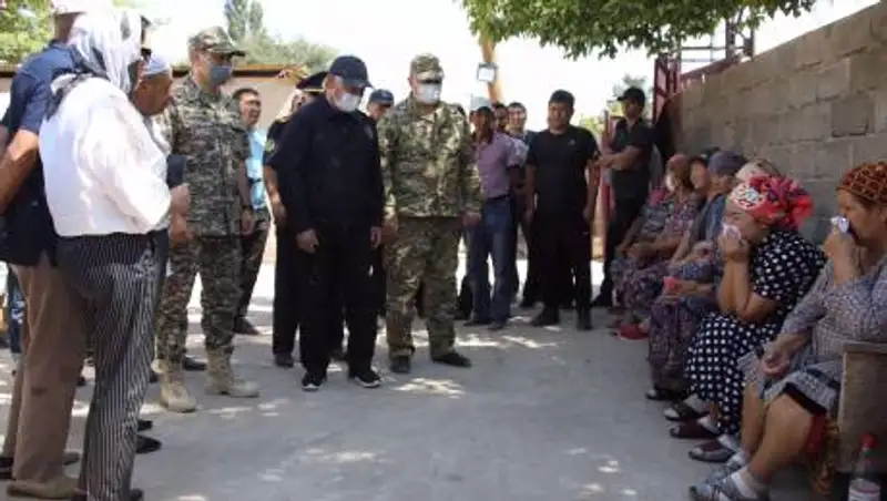 Жители Байзакского района возвращаются домой