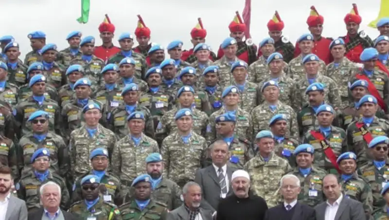 ООН наградила 120 казахстанских миротворцев в Ливане