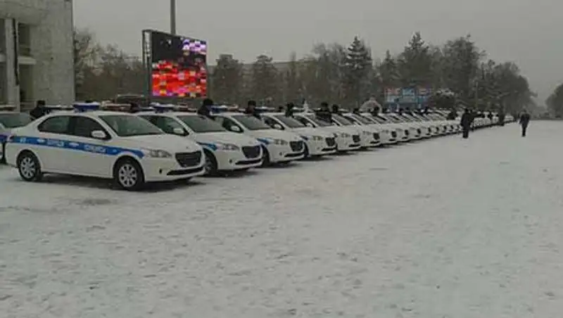 Автопарк полиции и спасателей Алматинской области пополнился новыми машинами