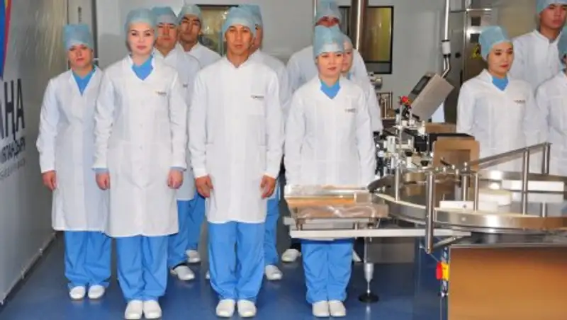 В ходе телемоста Глава государства запустил в Шымкенте цех по выпуску лекарственных препаратов