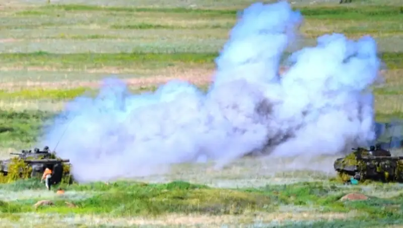 Боевые стрельбы отделений Регионального командования «Астана»