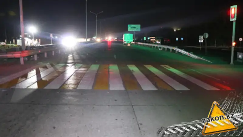 Пешеход погиб на "бетонке" в Капшагае