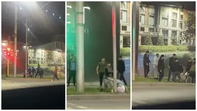 Массовая драка произошла в Алматы, фото - Новости Zakon.kz от 28.04.2023 11:28