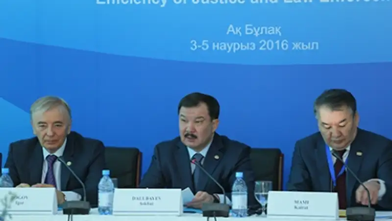 Асхат Даулбаев:Мы продолжаем начатую над оптимизацией уголовного судопроизводства работу