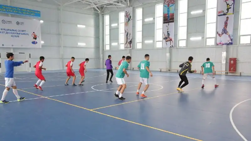 В Жамбылской области ведется строительство 11 физкультурно-оздоровительных комплексов