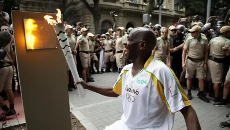 Эстафета олимпийского огня