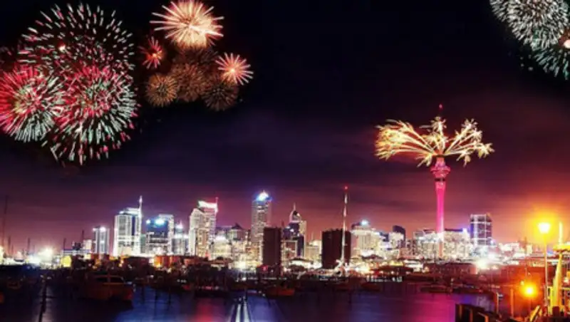 Мир встречает Новый год