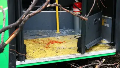 Погибла 19 летняя пассажирка автобуса попавшего в ДТП, фото - Новости Zakon.kz от 25.11.2022 18:20