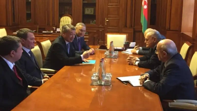 Аким ВКО Даниал Ахметов встретился с Премьер-Министром Азербайджана