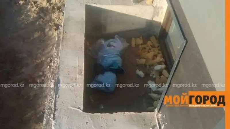 В Уральске в подвале недостроенного дома нашли младенца