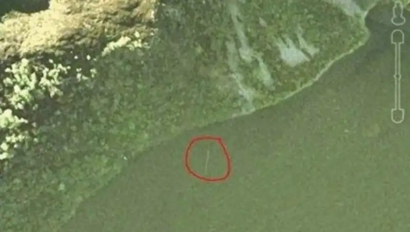 Лох-несское чудовище разглядели со спутника