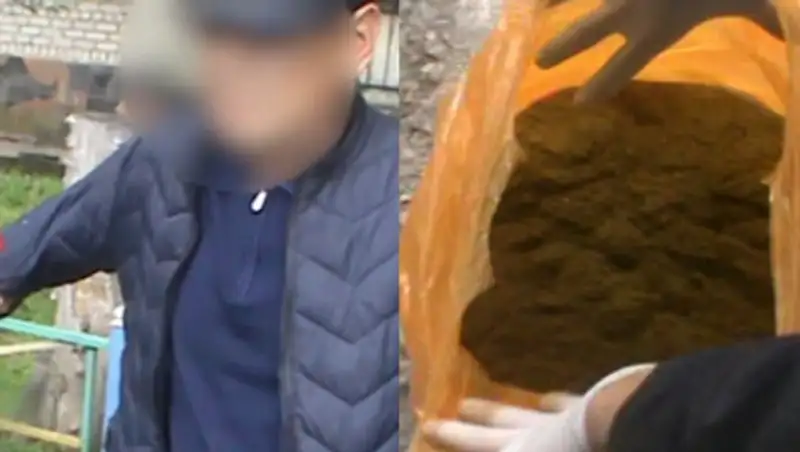 Крупную партию наркотиков изъяли у жителя Талдыкоргана
