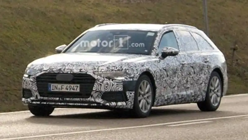 Новый Audi A6 Avant замечен на дорожных тестах