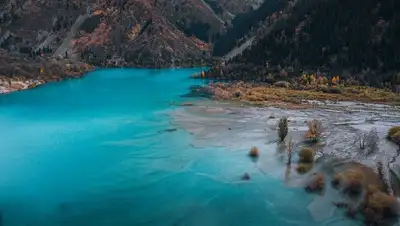 Фото казахстанского старейшего озера опубликованы в Сети, фото - Новости Zakon.kz от 07.11.2022 15:11