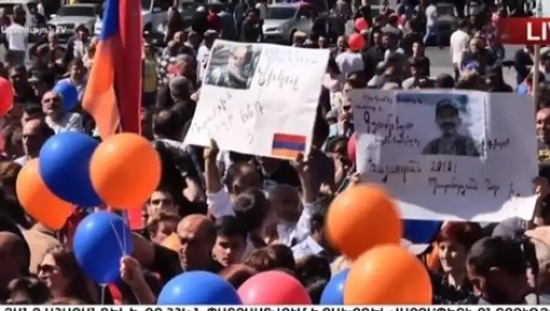 Жители Еревана вышли на улицы перед выборами премьер-министра