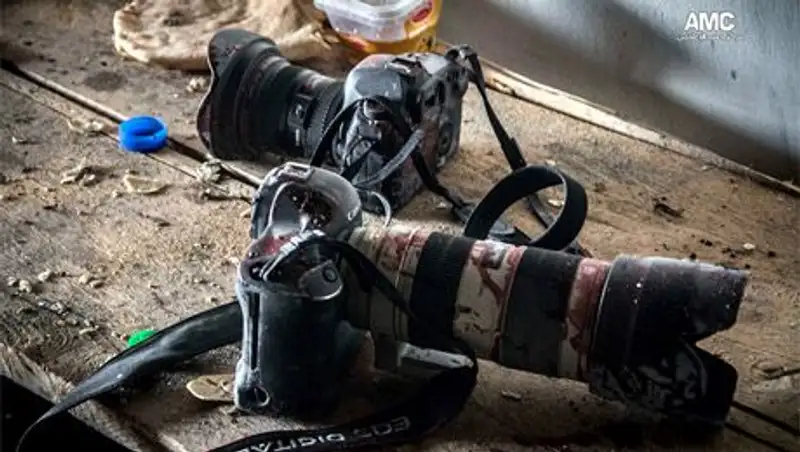 Журналисты в зоне боевых действий