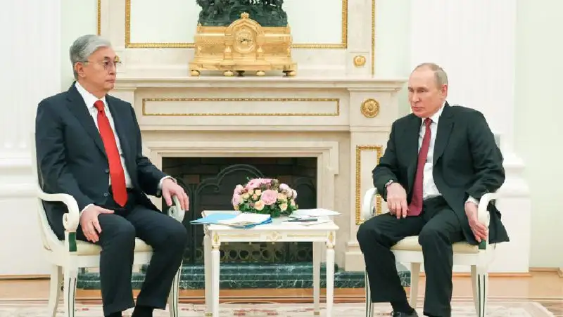 Касым-Жомарт Токаев встретился с Владимиром Путиным