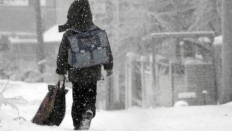 В Астане отменены занятия для школьников с 1 по 4 классы