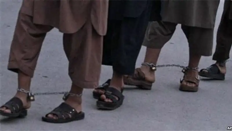 США отпустили по домам 12 заключенных военной тюрьмы в Афганистане