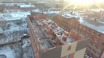 5 новых студенческих общежитий строят в Кокшетау, фото - Новости Zakon.kz от 01.04.2023 09:44