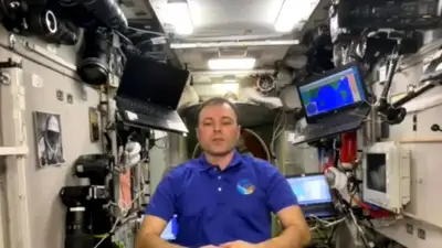 Космонавт поздравил Казахстанцев с Наурызом с орбиты Земли, фото - Новости Zakon.kz от 22.03.2023 10:46