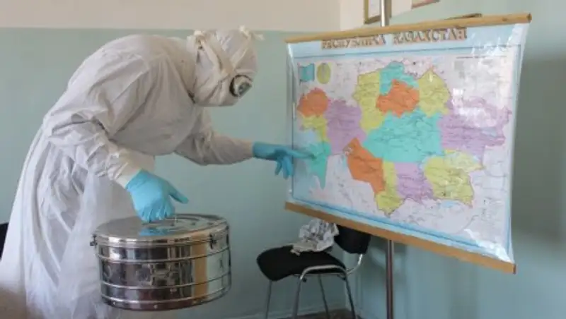 В пробах с окрестностей Байконура чуму не обнаружили