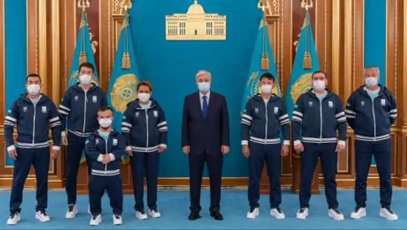 Токаев встретился с членами национальной паралимпийской сборной Казахстана