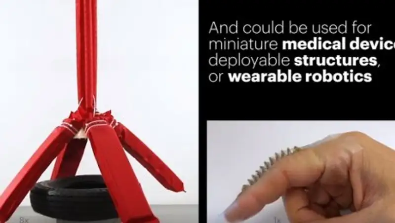 Оригами вдохновило ученых на создание сверхсильного мускула