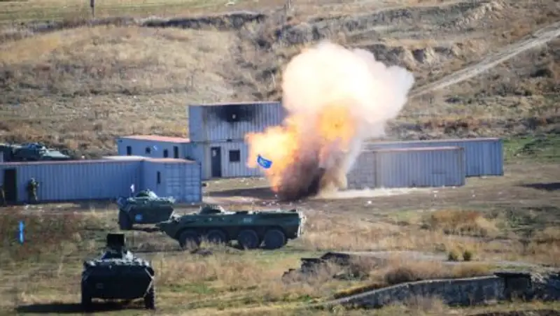 Завершился очередной этап совместного учения «Боевое братство-2017»