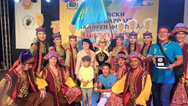 Танцевальный  ансамбль из ЮКО стал обладателем 2 места на международном фестивале