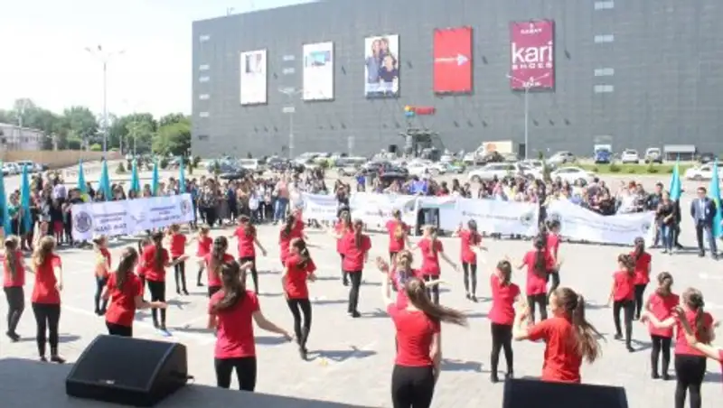 Турскибский район принял эстафету "Адал жол"