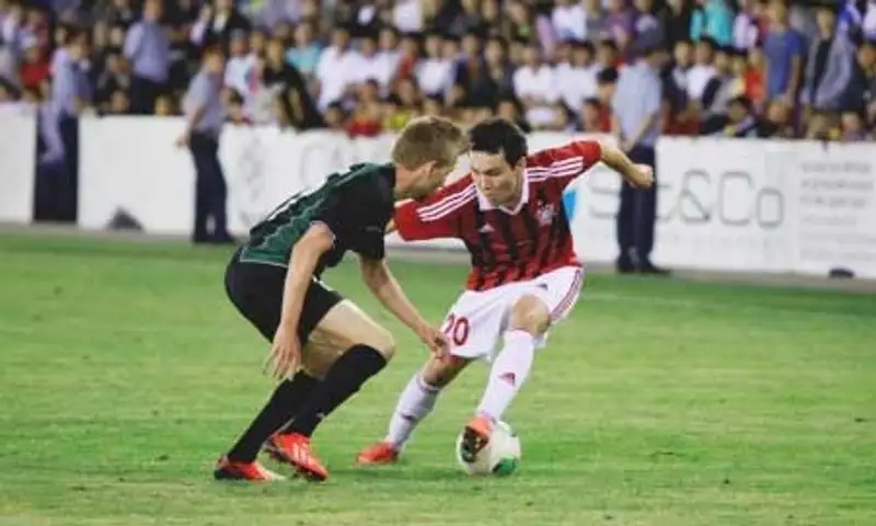 «Актобе» в первом матче третьего отборочного раунда Лиги Европы победил исландский «Брейдаблик» - 1:0 (фото), фото - Новости Zakon.kz от 02.08.2013 15:15