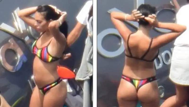 Папарацци выследили Роналду во время отдыха с беременной подругой на Ибице