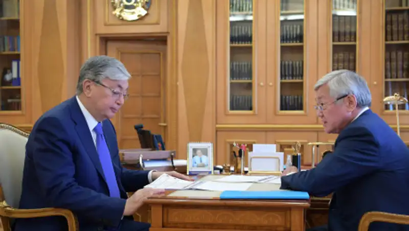 Бердибек Сапарбаев отчитался перед Главой государства