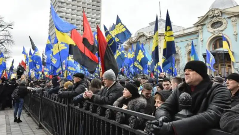 7 тысяч человек вышли на митинг в Киеве
