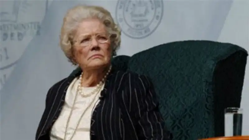 Скончалась дочь Уинстона Черчилля леди Мэри Соумс